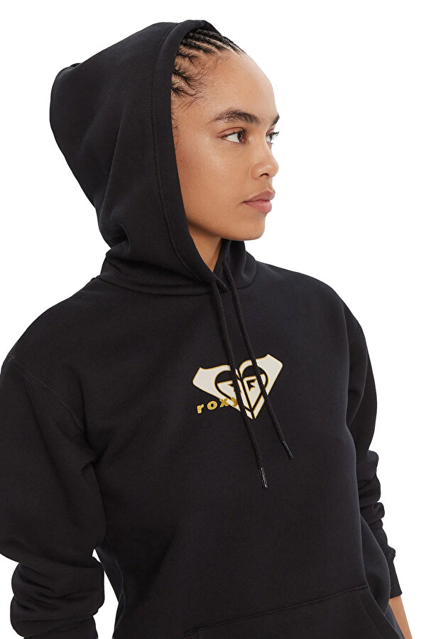 ROXY Clothing Roxy Vl Surf Stoked Hoodie Bru Черный