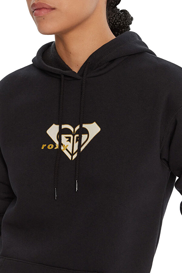 ROXY Clothing Roxy Vl Surf Stoked Hoodie Bru Черный