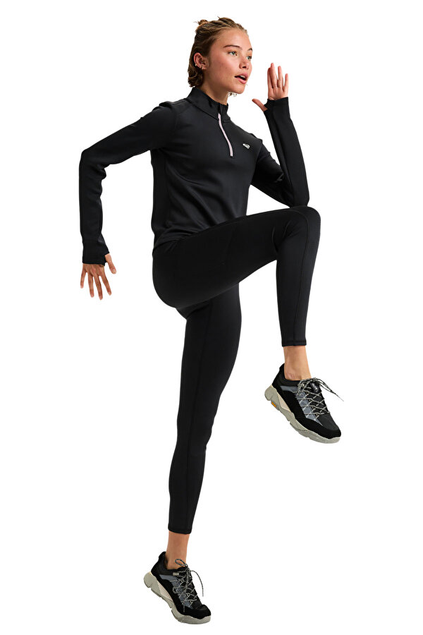 ROXY Clothing Roxy Waves Of Warmth Tech Top Черный