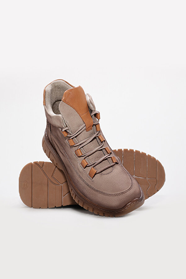 Fast Step Hakiki Deri  Kadın Klasik Bot 757SZA25604