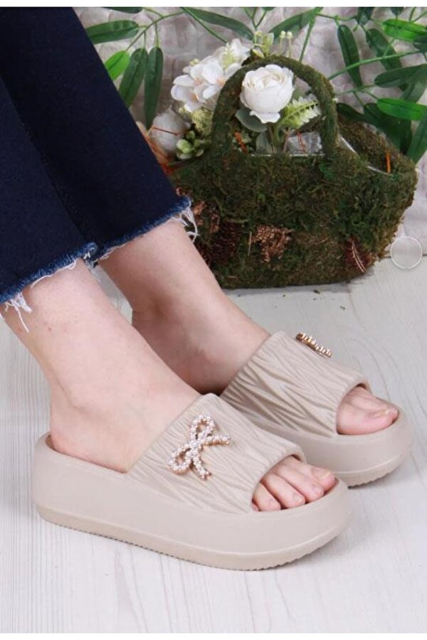 AKINALBELLA Akınalbella E462.Z.0001 Kadın Terlik