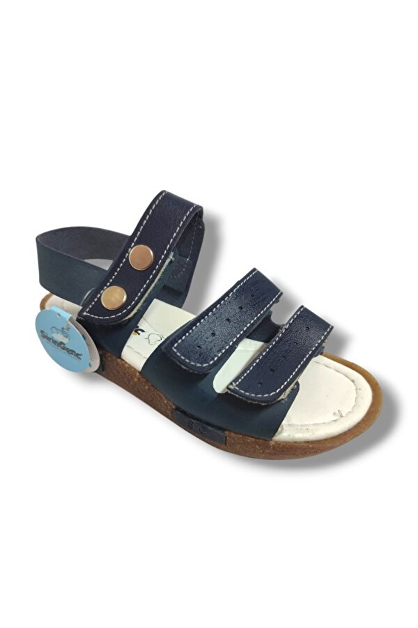 ŞİRİNGENÇ Şiringenç 1668-20 Anatomik 3 Çirt Bant Erkek Çocuk Sandalet 26-30