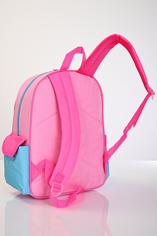 Muggle Mu-5941 Papatya Desenli Okul Çanta Seti 3'lü – Sırt Çantası, Beslenme Çantası ve Kalemlik