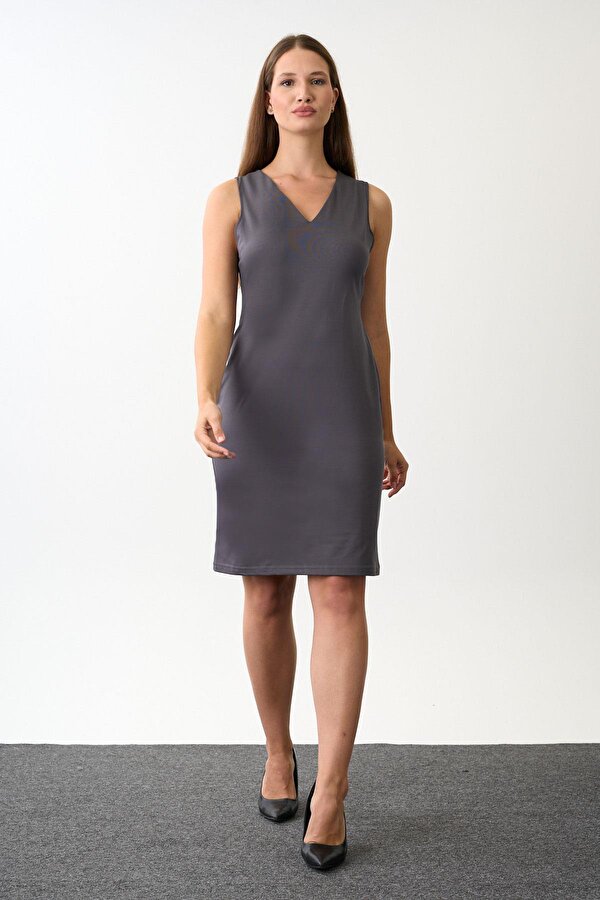 Alexander Gardi ALEXANDERGARDI V YAKA KALEM ELBİSE (B23-0081)