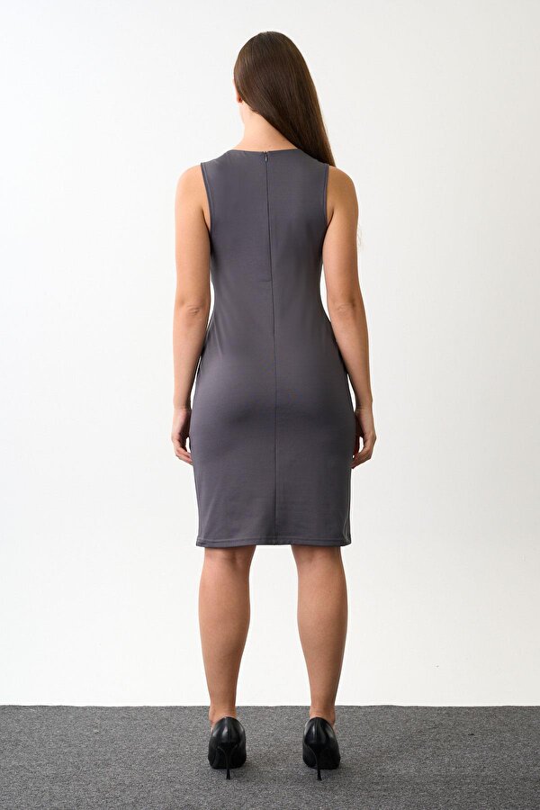 Alexander Gardi ALEXANDERGARDI V YAKA KALEM ELBİSE (B23-0081)