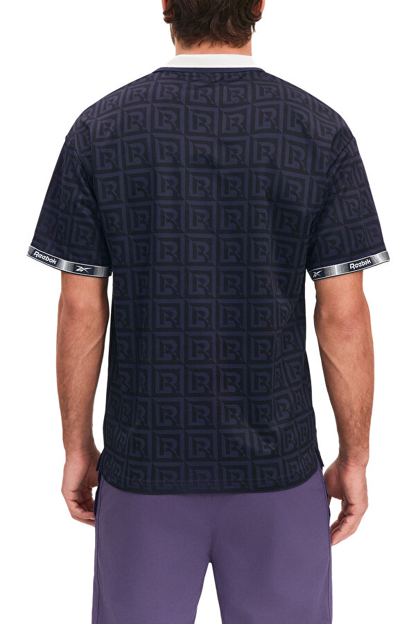 REEBOK Clothing Reebok Monogram Football Polo Синий