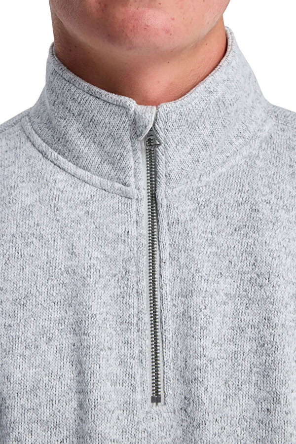 QUIKSILVER Clothing Quiksilver Keller 1/4 Zip Серый 012