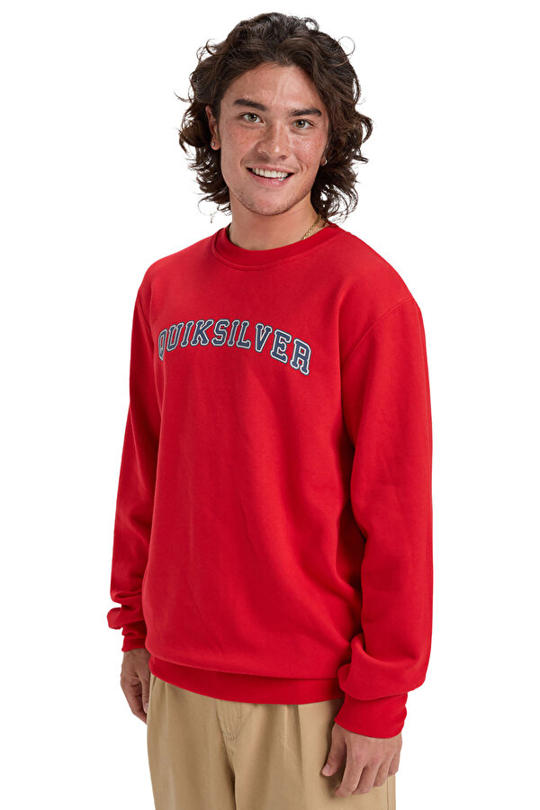 QUIKSILVER Clothing Quiksilver Graphic Crew Красный 003