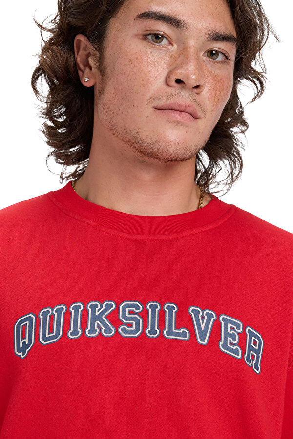 QUIKSILVER Clothing Quiksilver Graphic Crew Красный 003