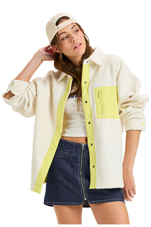ROXY Clothing Roxy Chloe Kim Polar Shacket 005A