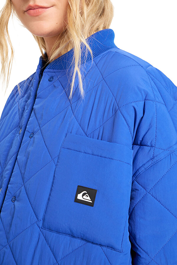 QUIKSILVER Clothing Quiksilver Shining Quilted Jacket Синий