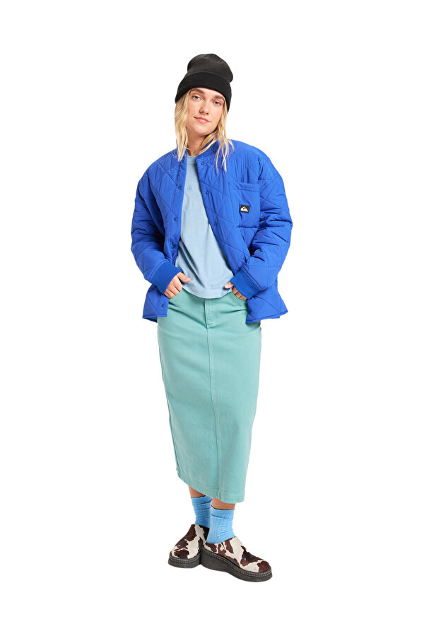 QUIKSILVER Clothing Quiksilver Shining Quilted Jacket Синий