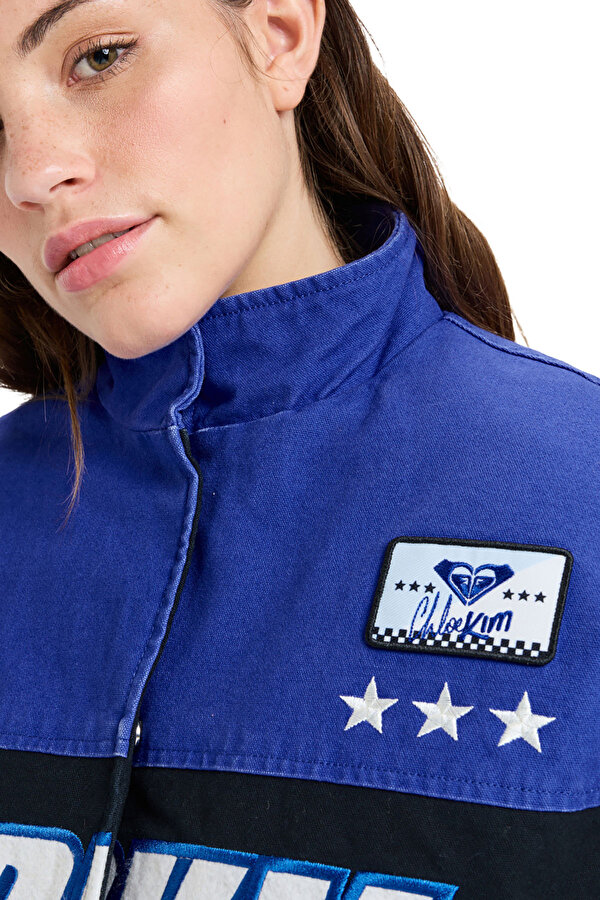 ROXY Clothing Roxy Chloe Kim Moto Jacket Черный