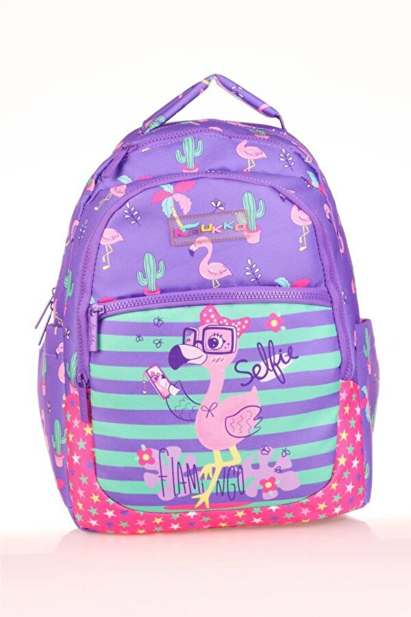 Kids Sırt Çantası Paterned Flamingo L5148