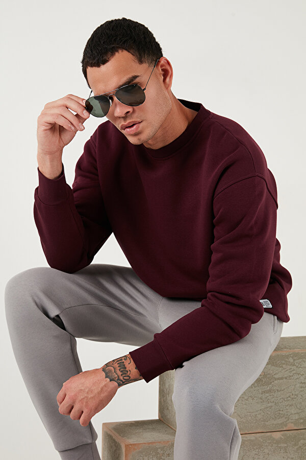Erkek Sweat 5905255 VİŞNE