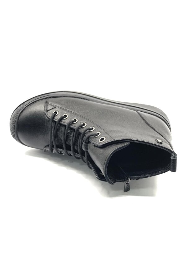 Venüs Pomelo Hakiki Deri Kaymaz Taban Ortopedik Kadın Bot