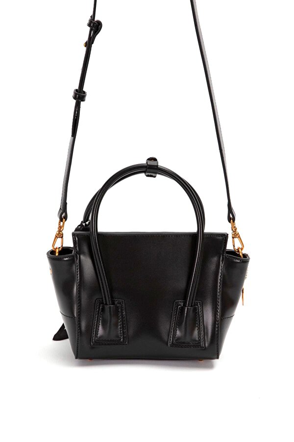 Levidor 930459 Kadın Fular Detaylı Omuz Çantası Siyah