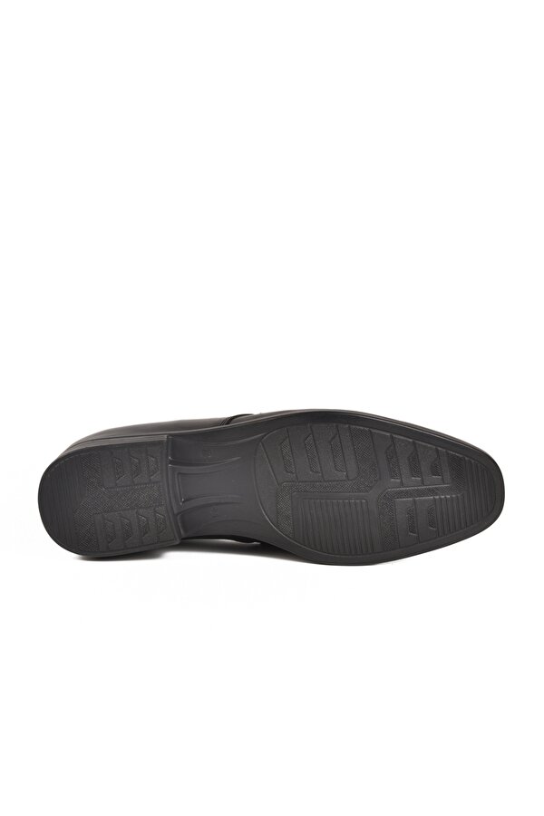 Ayakmod Siyah Hakiki Deri Erkek Klasik Ayakkabı 1882 M