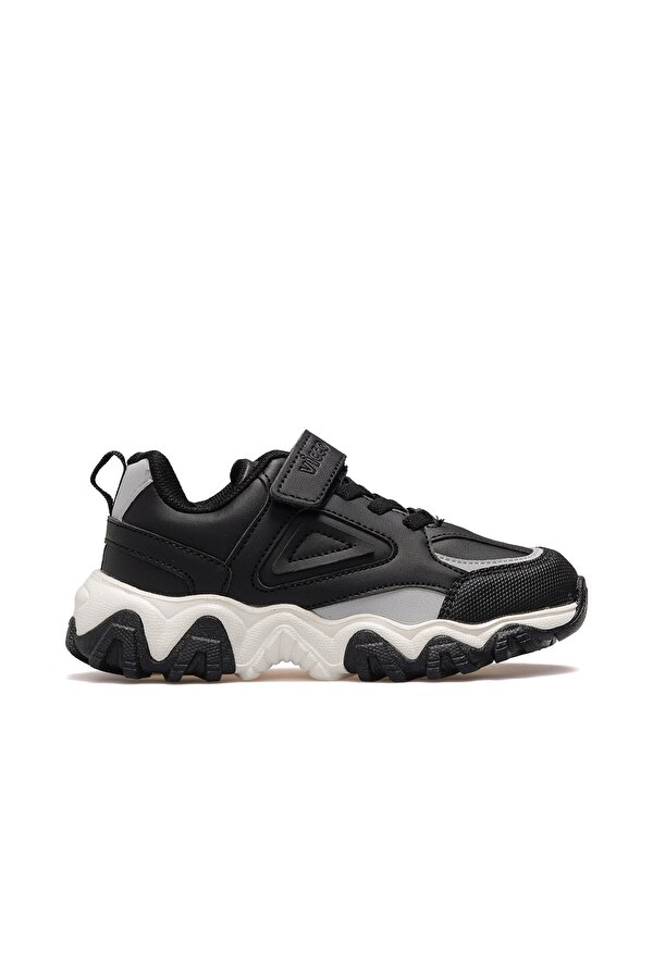 VICCO Jessy Erkek Çocuk Hafif Günlük Sneaker Spor Ayakkabı 23k 950.309 Pe Siyah