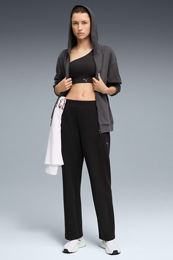 Puma W CLOUDSPUN PANTS Siyah Kadın Eşofman Altı