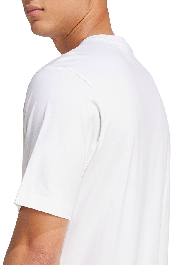 adidas M COLLEGIATE T Beyaz Erkek Kısa Kol T-Shirt