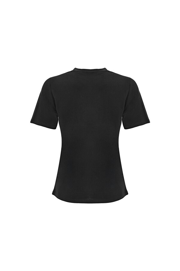 Reebok Q3 ID TEE Siyah Kadın Kısa Kol T-Shirt