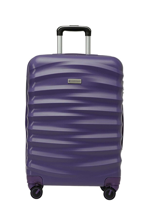 Lumberjack NEWYORK -O ABS 5PR Mor Unisex Orta Boy Valiz