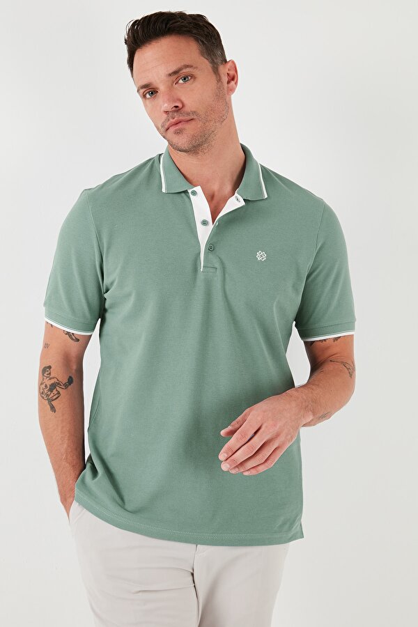 Buratti Erkek T Shirt 5902118S4 Siyah-Kırmızı-Antrasit-Elma Yeşili-Beyaz