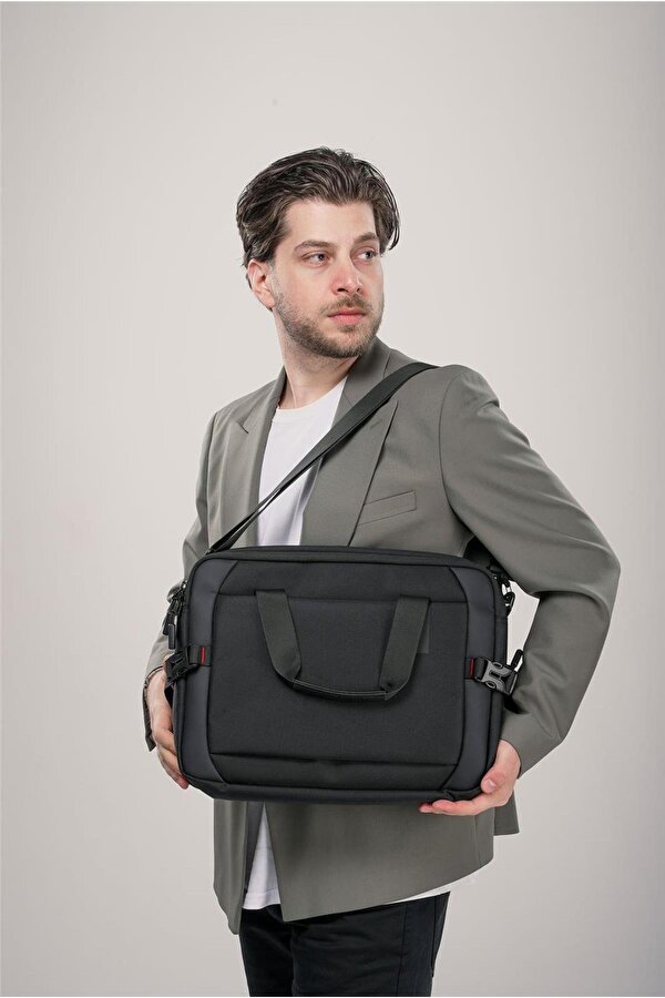 71460 Siyah Unisex Evrak Çantası Ccs London