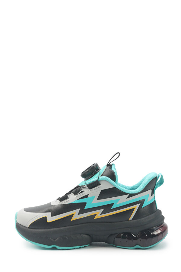 NASA PU 5PR Siyah Erkek Çocuk Spor Ayakkabı - Görsel 4