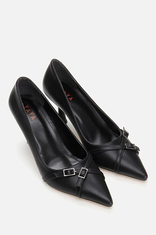 Yaya By Hotiç Siyah Kadın Topuklu Ayakkabı