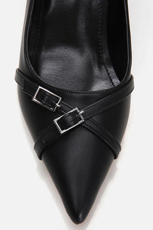 Yaya By Hotiç Siyah Kadın Topuklu Ayakkabı