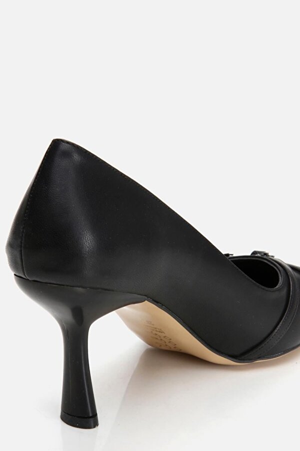 Yaya By Hotiç Siyah Kadın Topuklu Ayakkabı