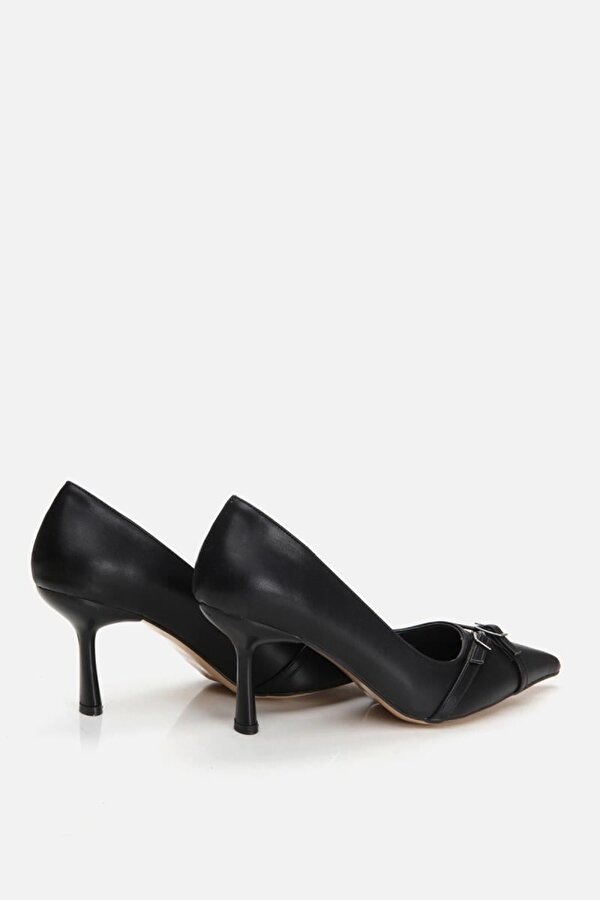 Yaya By Hotiç Siyah Kadın Topuklu Ayakkabı