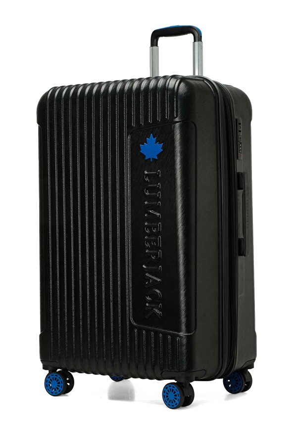 Lumberjack BERLIN -B ABS 5PR Siyah Unisex Büyük Boy Valiz