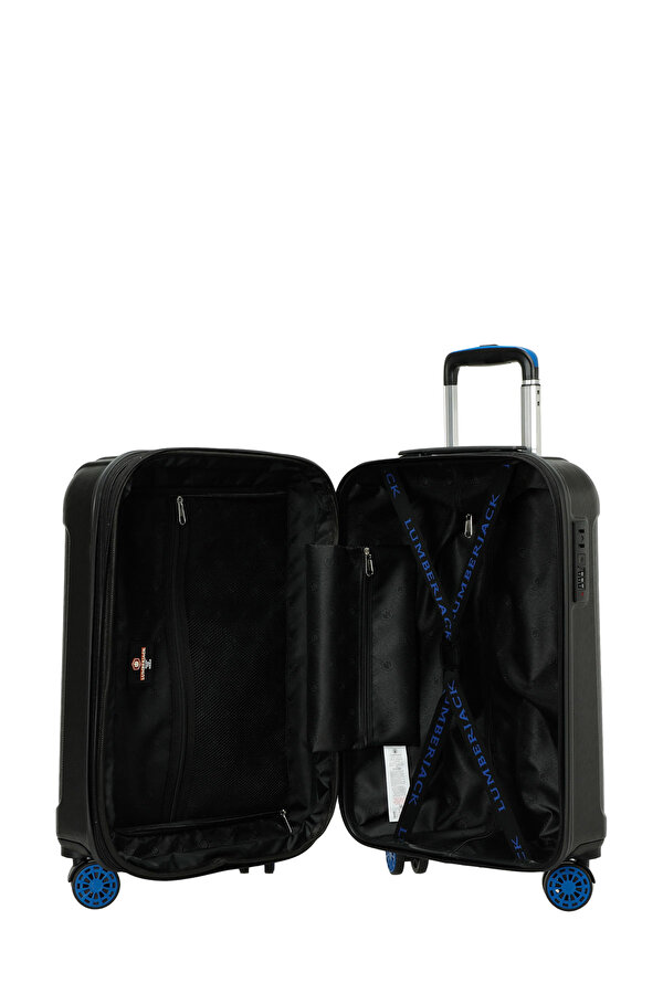 Lumberjack BERLIN -K ABS 5PR Siyah Unisex Küçük Boy Valiz