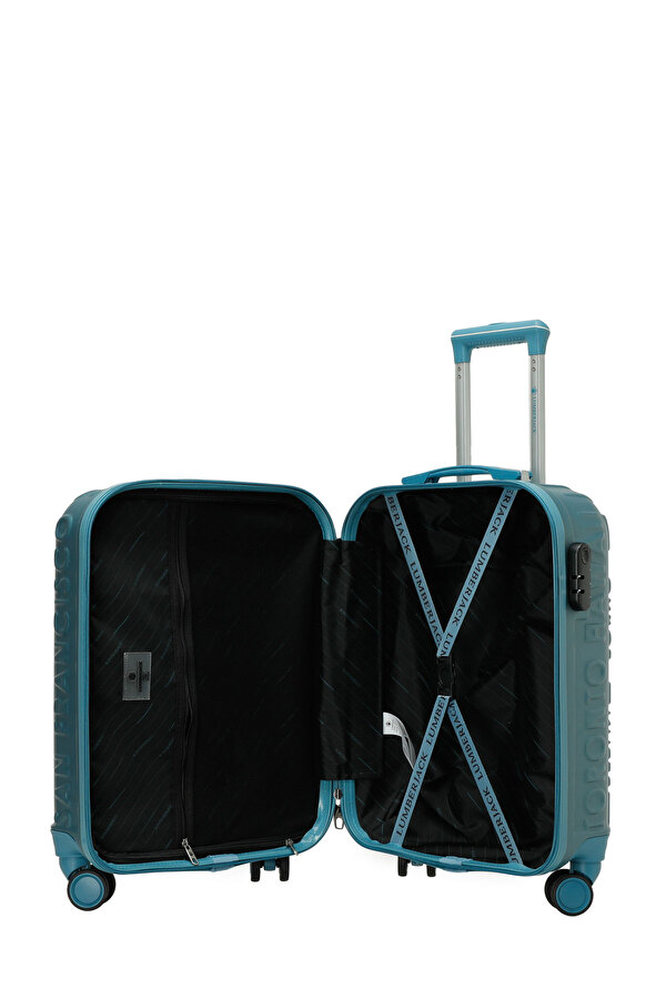 Lumberjack LUGANO -K ABS 5PR Mavi Unisex Küçük Boy Valiz