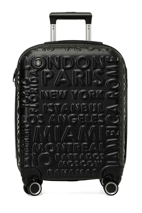 Lumberjack LUGANO -K ABS 5PR Siyah Unisex Küçük Boy Valiz