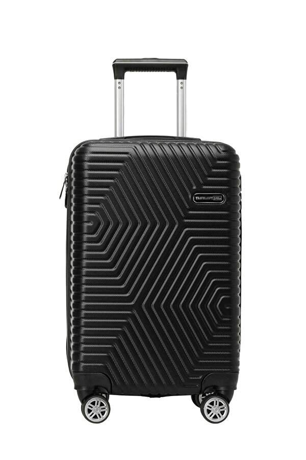 SANDERUM -K 5PR Siyah Unisex Küçük Boy Valiz