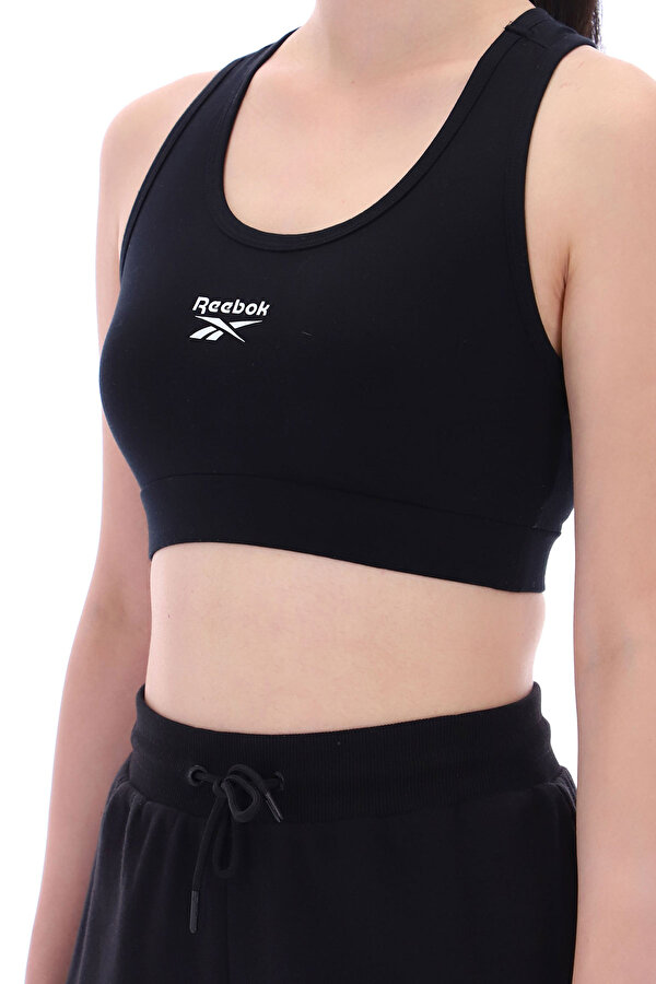 REEBOK Clothing Reebok Piper Scoop Neck Small Lo Черный