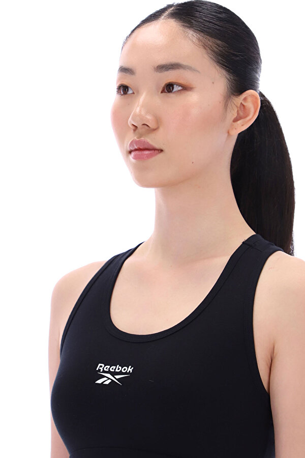 REEBOK Clothing Reebok Piper Scoop Neck Small Lo Черный