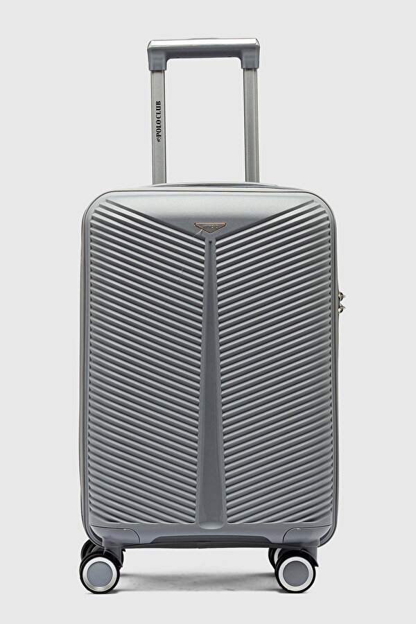 byHAKAN My-pp Bilbao tekerlekli kırılmaz valiz 3'lü set bavul A.GRİ