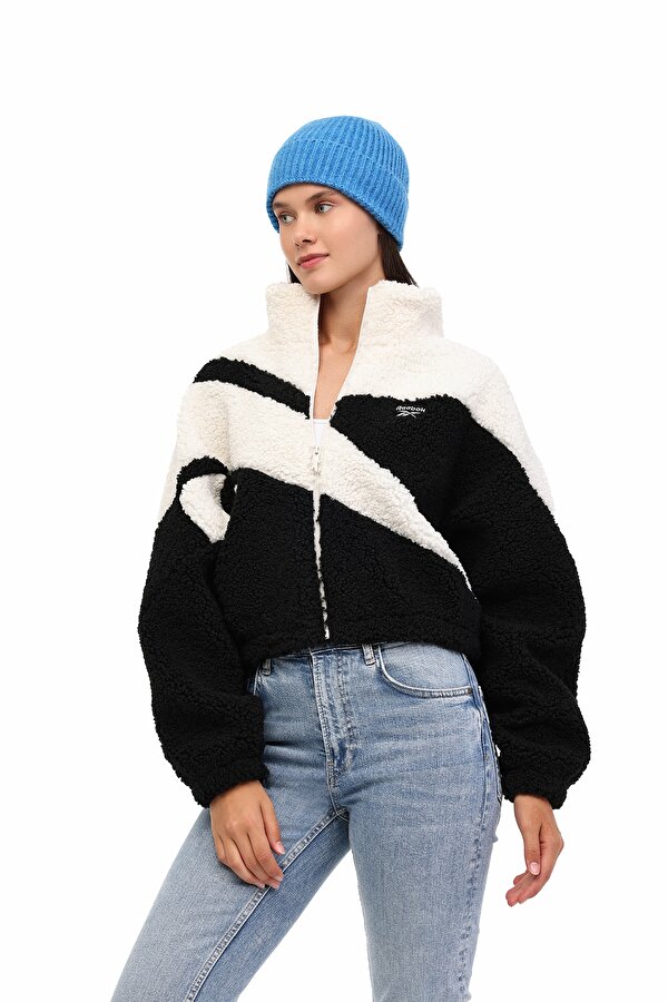 Reebok Bents Teddy Черный Женщина Куртка Тедди