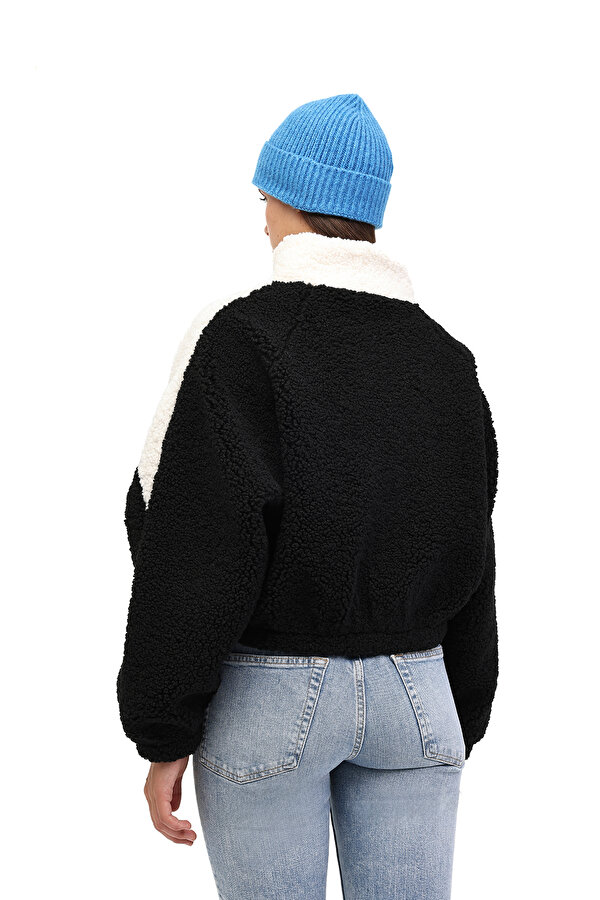 Reebok Bents Teddy Черный Женщина Куртка Тедди