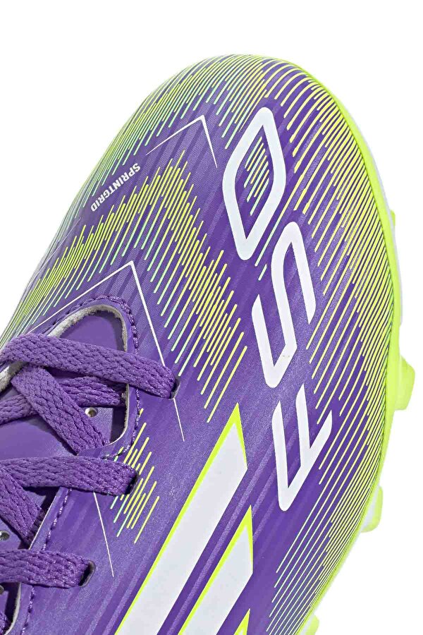 F50 CLUB FG/MG J Mor Erkek Çocuk Krampon - Görsel 8