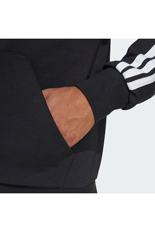 adidas M 3S Ft Fz Hd Erkek Fermuarlı Sweatshirt JD1877