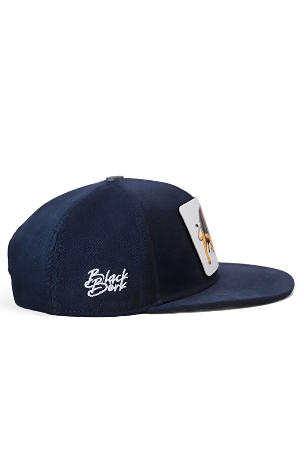 BlackBörk Hip Hop Kids Ayı Logolu Lacivert Çocuk Beyzbol Şapka