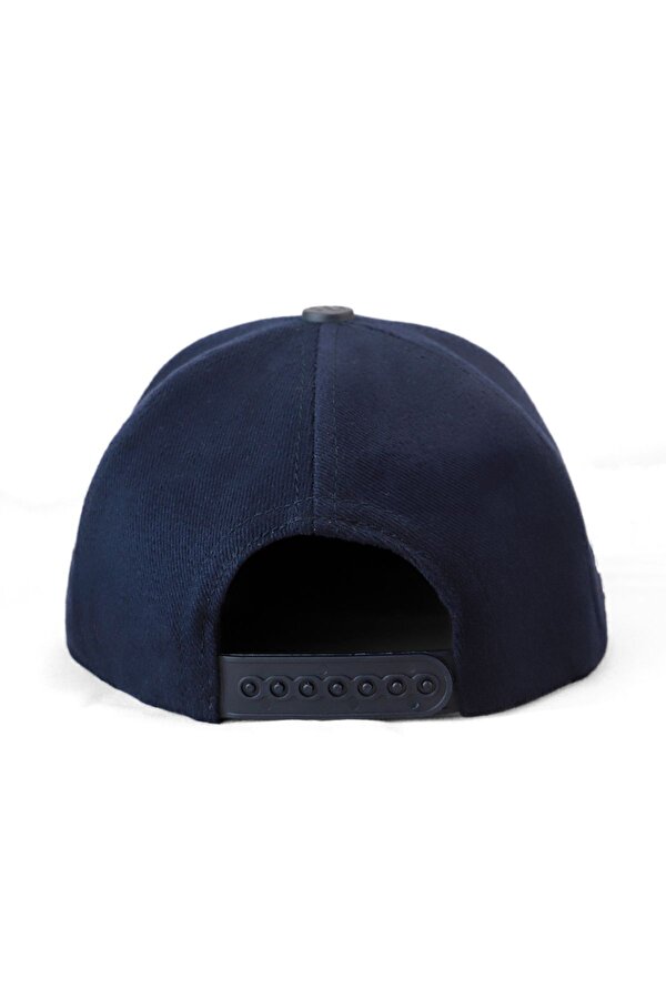 BlackBörk Hip Hop Kids Ayı Logolu Lacivert Çocuk Beyzbol Şapka