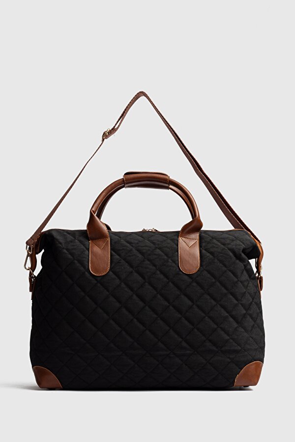 byHAKAN GK74 Nakışlı Valiz  Seyahat Tatil Bavulu SİYAH