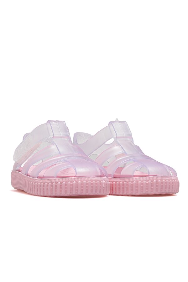Igor Nıco Crıstal Kaymaz Taban Çocuk Günlük Sandalet 25y S10290 Şeffaf/pembe